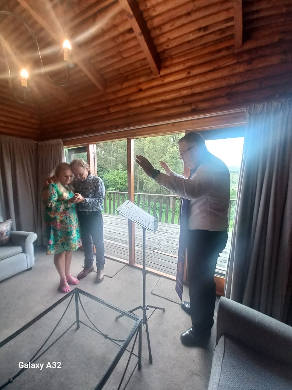 Wedding ceremony by Dr. Gerrit Rademeyer in Umzinto