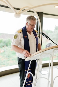Wedding ceremony by Dr. Gerrit Rademeyer in Umzinto