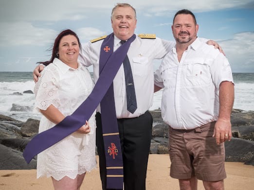 Wedding ceremony by Dr. Gerrit Rademeyer in Umzinto